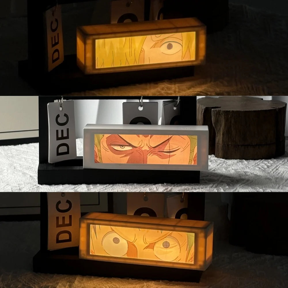 3D Anime Motion Night Light – LED Laser Engraved Lamp Box for Bedroom & Desk Decor - Image 22