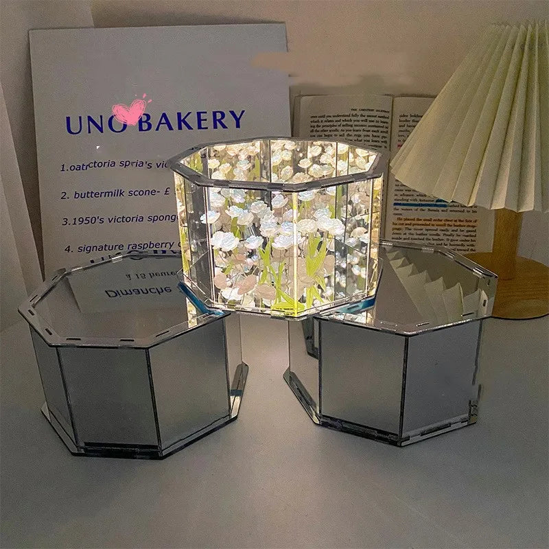 New DIY Tulip Mirror Cube Lamp - Image 3