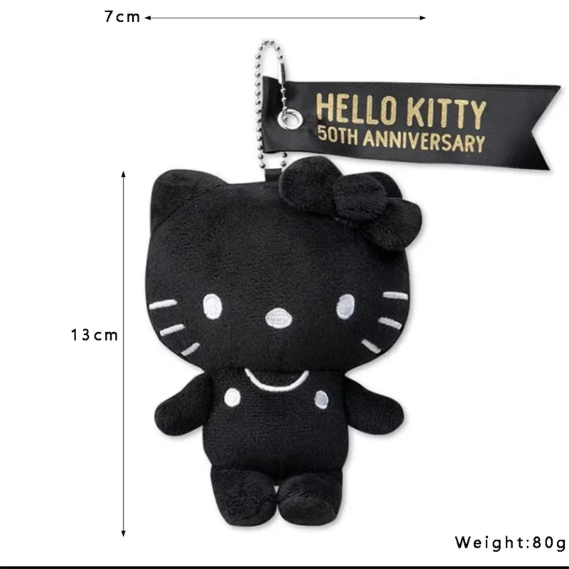 Hello Kitty 50th Anniversary Keychain – Kawaii Anime Bag Pendant for Girls & Gifts - Image 5