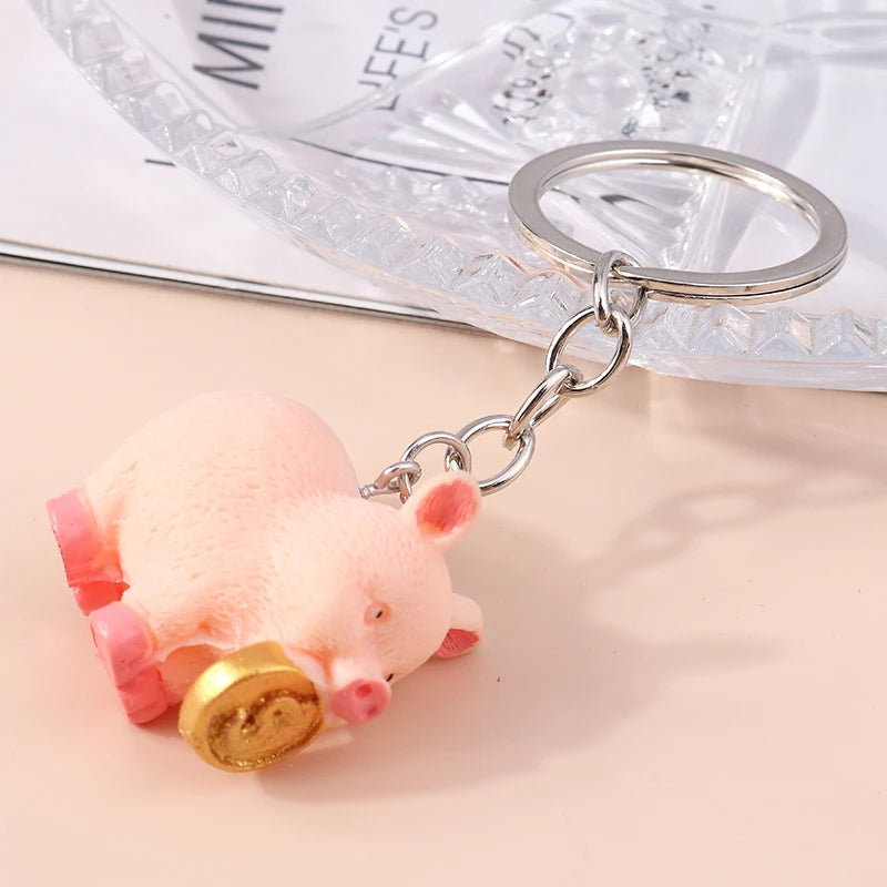 Cute 3D Dazzling Bear Keychain – Sparkling Animal Pendant for Car Keys & Handbags - Image 25