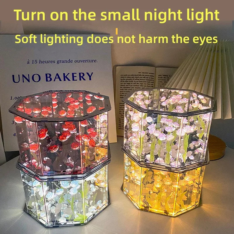 New DIY Tulip Mirror Cube Lamp - Image 4