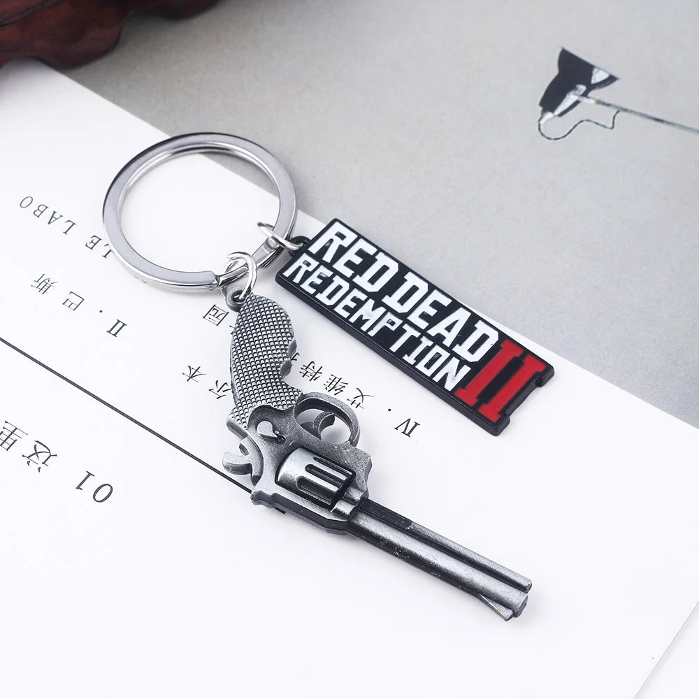 RDR2 Arthur Morgan Revolver Keyring - Image 2