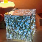 Handmade DIY Tulip Flower Cube Night Light