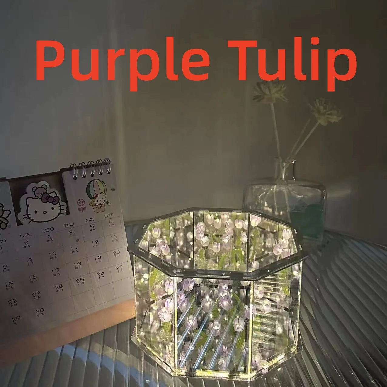 New DIY Tulip Mirror Cube Lamp - Image 8