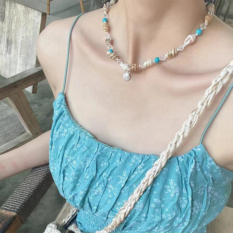Boho Beach Shell Choker Necklace – Summer Fashion Jewelry for Women & Girls - Image 12