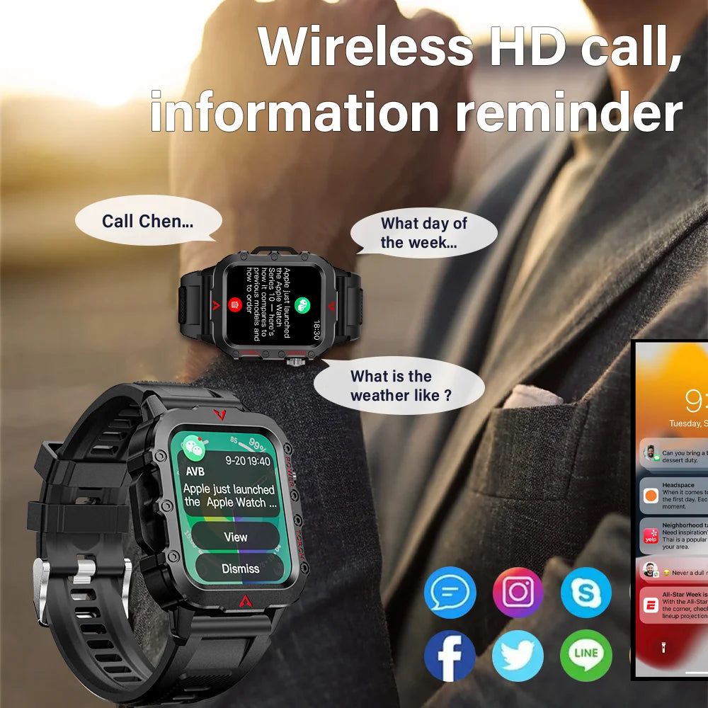 Men Sports Smart Watch - Image 3