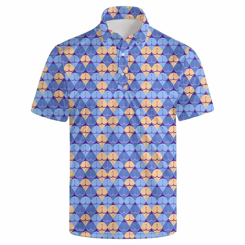 Fashion USA Flag Polo Shirt – Men’s 3D Print Short Sleeve Summer Lapel T-Shirt - Image 6