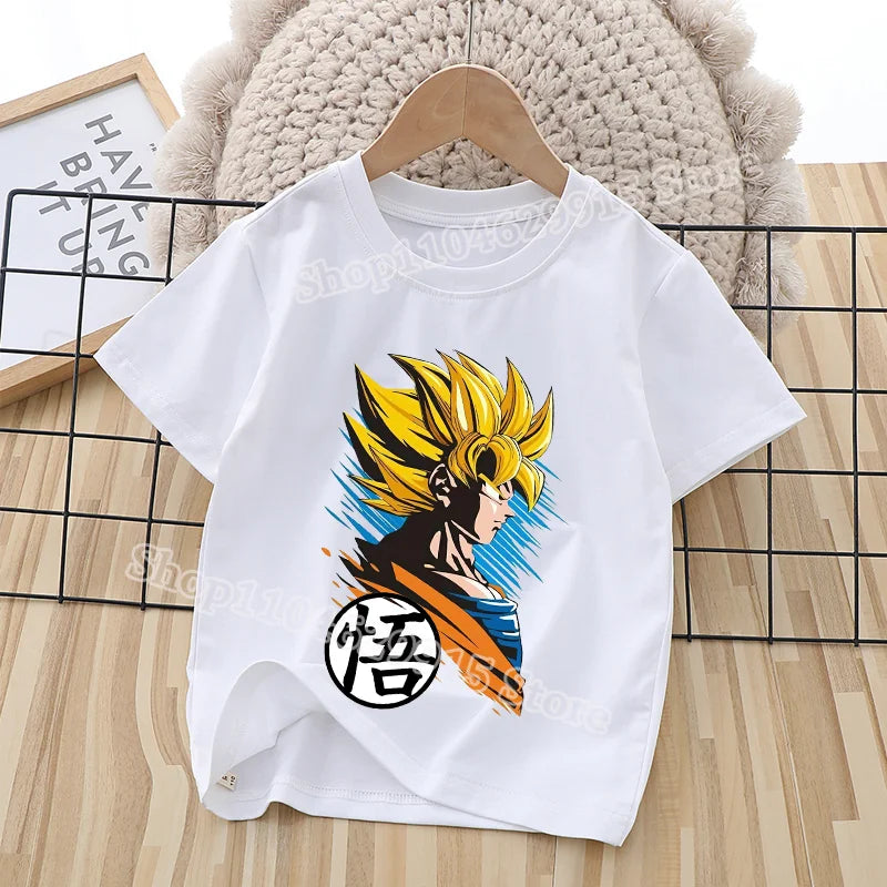 Dragon Ball Goku T-Shirt – Anime Print Cotton Tee for Boys, Breathable Summer Top & Birthday Gift - Image 18