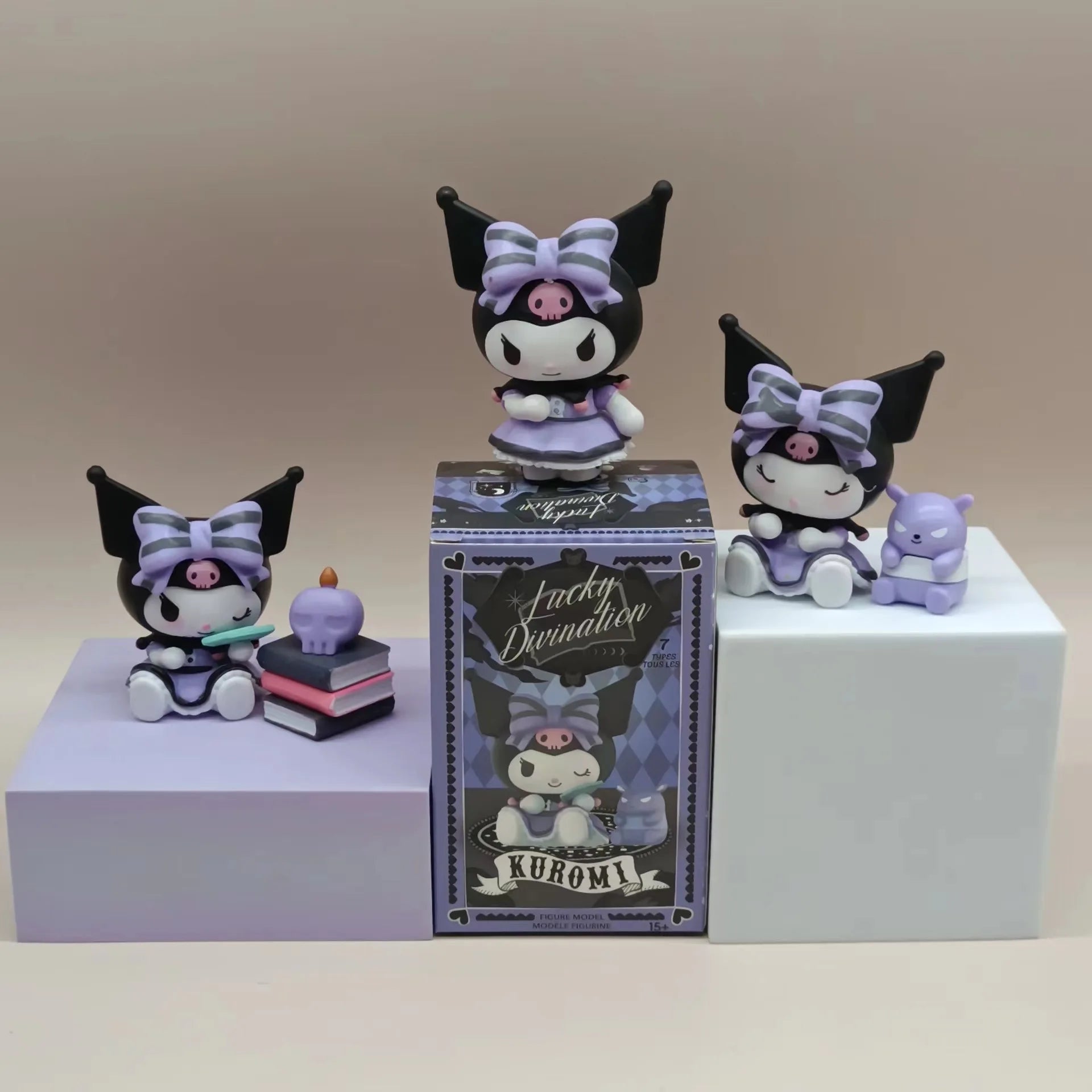 Sanrio Kuromi Blind Box – Lucky Divination Series Action Figure Dolls - Image 4