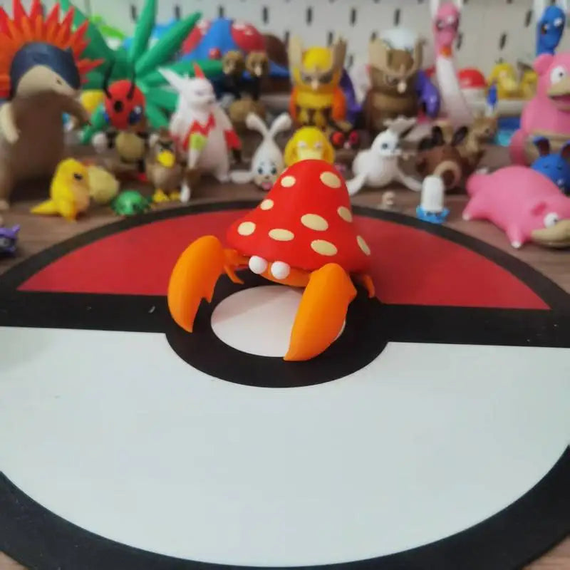 Anime Pokémon Parasect Action Figure – 1:20 Scale 3D Printed Collectible - Image 3