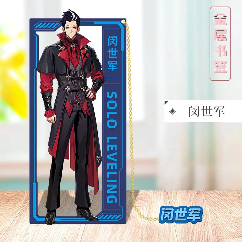 Solo Leveling Sung Jin-Woo Metal Bookmark – Korean Anime Collectible & Desk Ornament Gift - Image 13