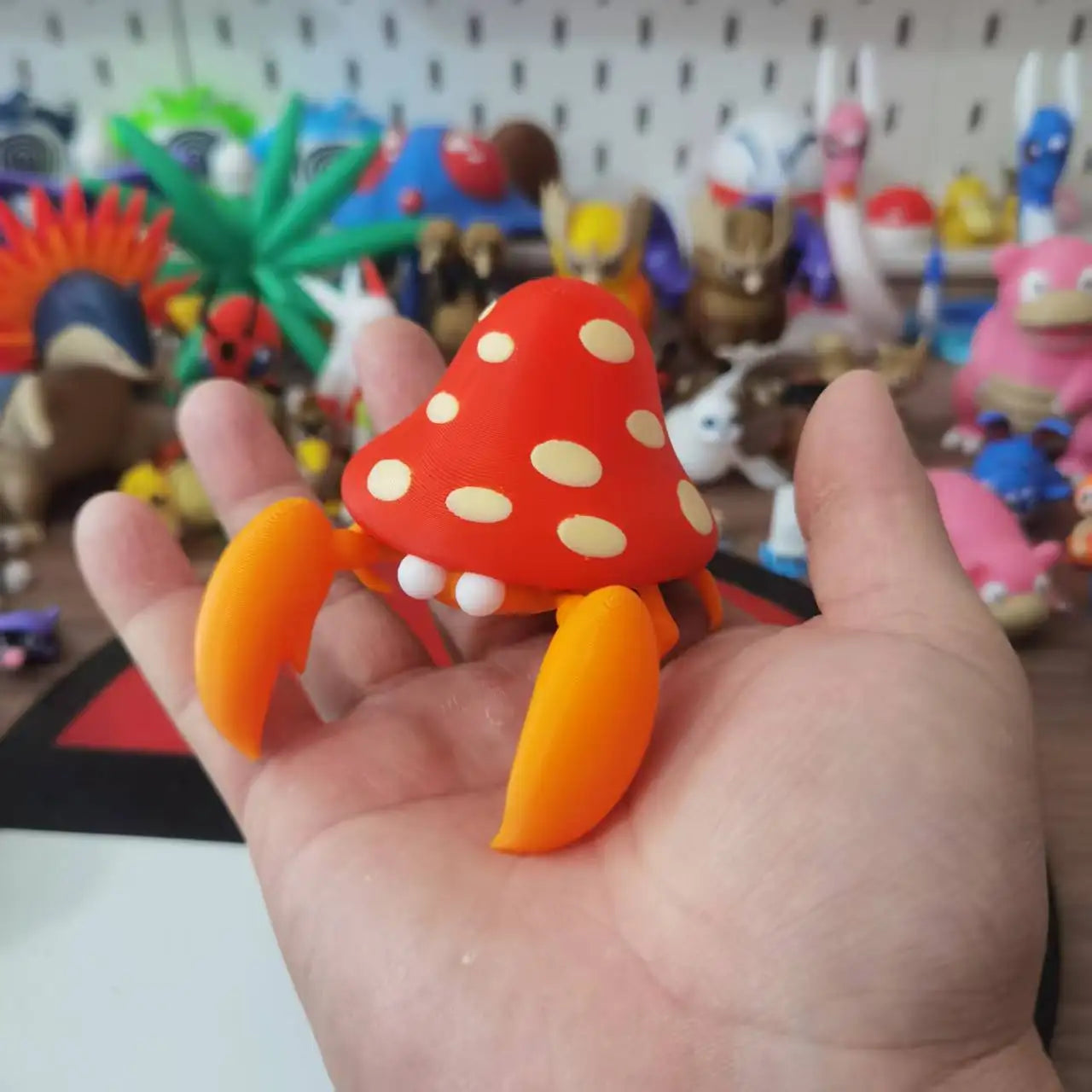 Anime Pokémon Parasect Action Figure – 1:20 Scale 3D Printed Collectible - Image 8