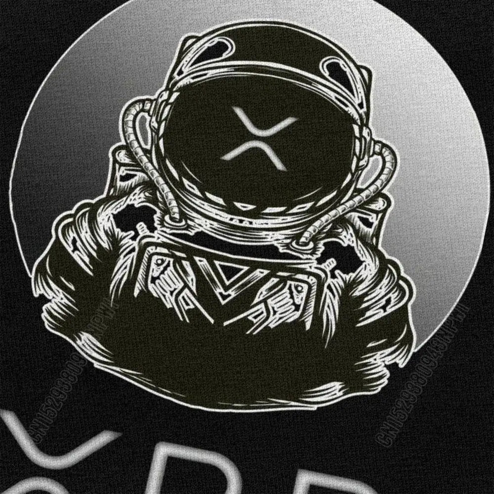 Ripple XRP "To The Moon" T-Shirt – Men’s Urban Crypto Streetwear Cotton Tee - Image 3