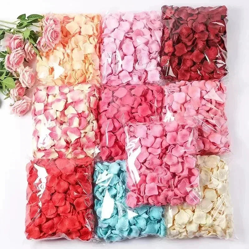 2000/100 Pcs Artificial Fake Rose Petals - Image 5